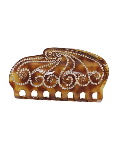 Maanesten - Karmaria Haarspange - Tortoise Shell